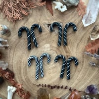 Image 1 of Candy Cane Earrings