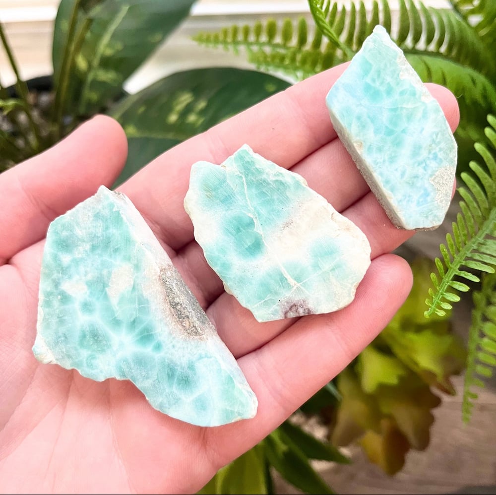 Mini Larimar Slice