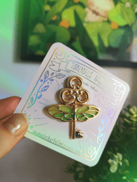Image 7 of Fairy Key Hard Enamel Pin