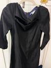 DVF WOOL BLK DRESS