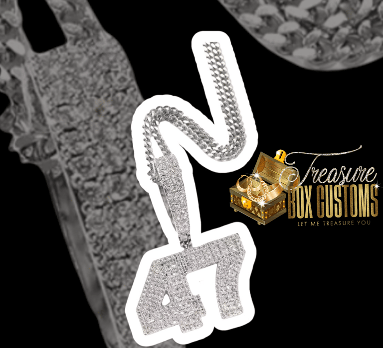 Varsity Style Pendant Image 3