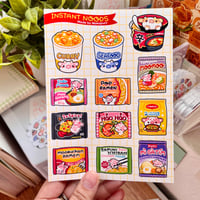 Image 1 of Instant Noods Sticker Sheet