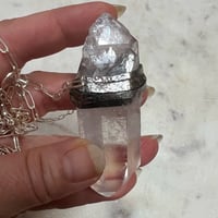 Image 4 of *new* Double-Terminated LEMURIAN QUARTZ silver bullet