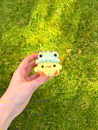 Image 2 of Chick In A Frog Hat
