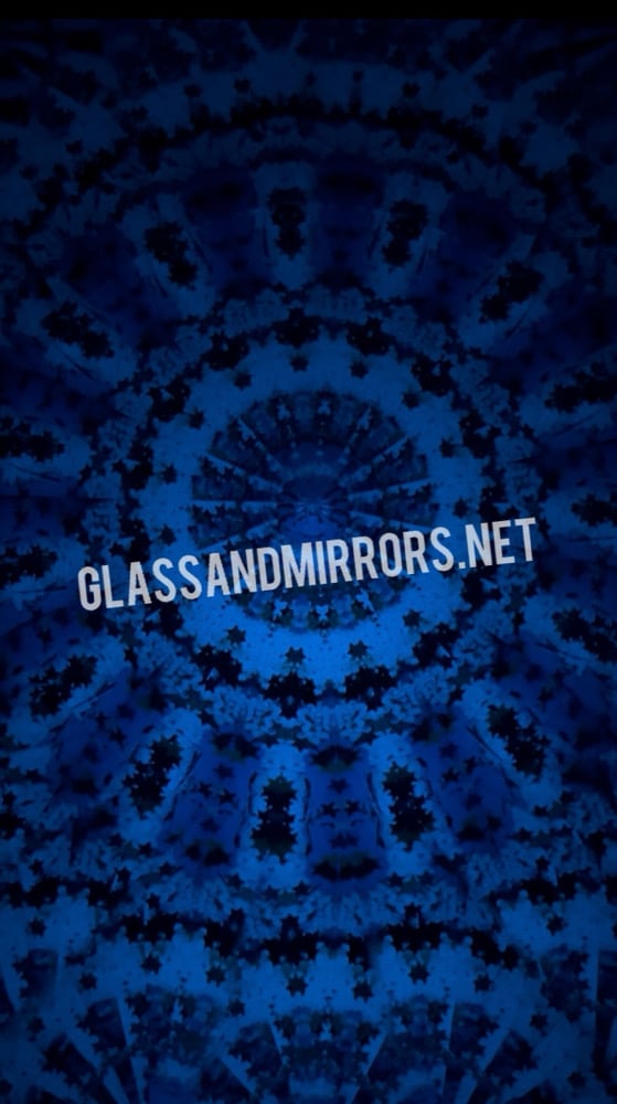 Image of Glow in the Dark Jumbo Wand Aura Kaleidoscope