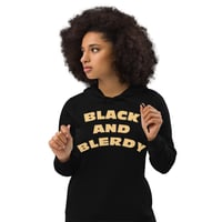 Image 2 of Black & Blerdy Eco Hoodie