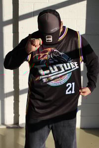 Image 1 of Future Bound DET style Basketball Jersey
