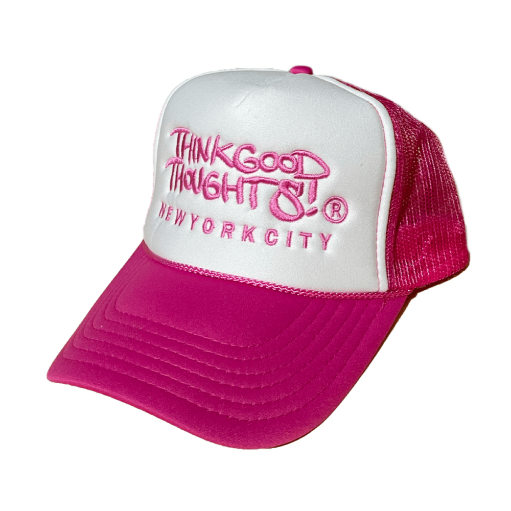 Image of Original Logo Trucker Hat - Pink