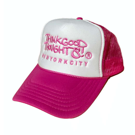 Image of Original Logo Trucker Hat - Pink
