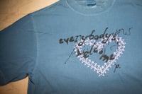 Image 3 of EVERYBODY’S WELCOME SS BLUE SCREEN PRINTED TEE