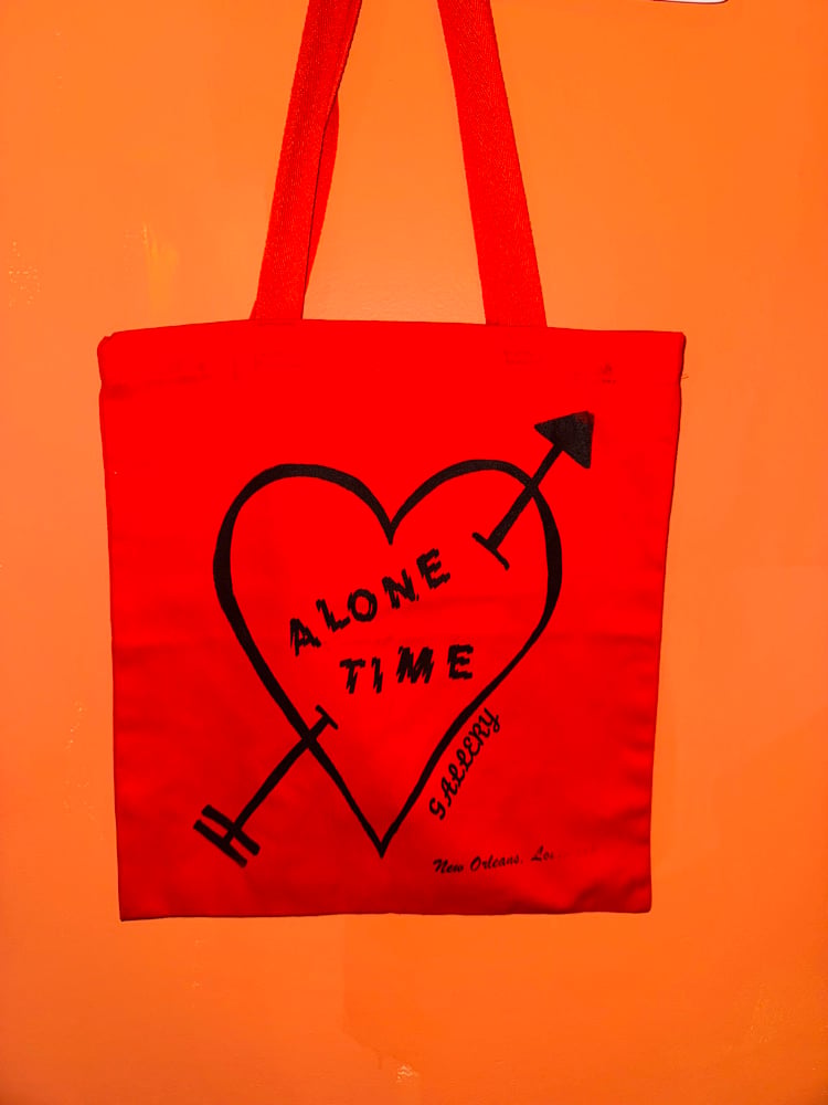 Image of ALONE TIME ILY TOTE 