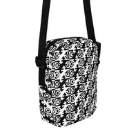 Image 1 of Marlowe Ink Logo Black/White Utility crossbody bag