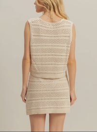 Image 3 of crochet skirt set