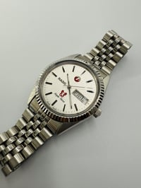 Image 4 of Rado Purple Horse Day Date Silver Dial Stainless Steel Automatic Men’s Watch