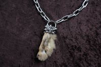 Image 2 of Dead Good spikey hare foot necklace