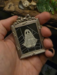 Image 2 of 1800’s biblical Ghost with preserved spider web -15