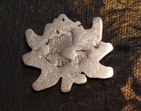 Image 2 of 1/1 Lapis/natural gold set in 96% silver pendant