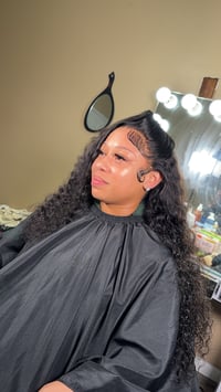 Image 1 of Deep Wave Frontal Wig