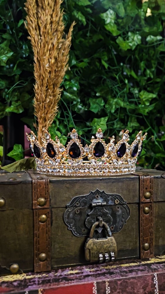 ๐The Armored Kingdom Dark Purple Crown (Gold)