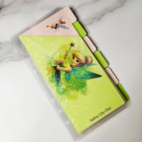 Image 1 of Glitterbell Pink & Green Tabbed Envelopes A6