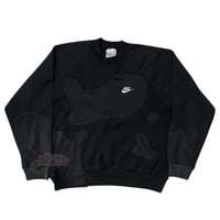 Image 2 of (M-L) Nike Crewneck blacklavalamp "BDOT" 624
