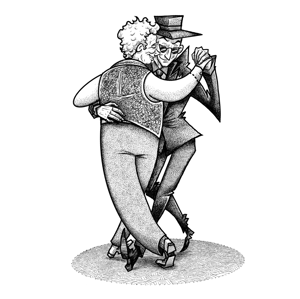 GOOD OMENS PRINTS - The Dance