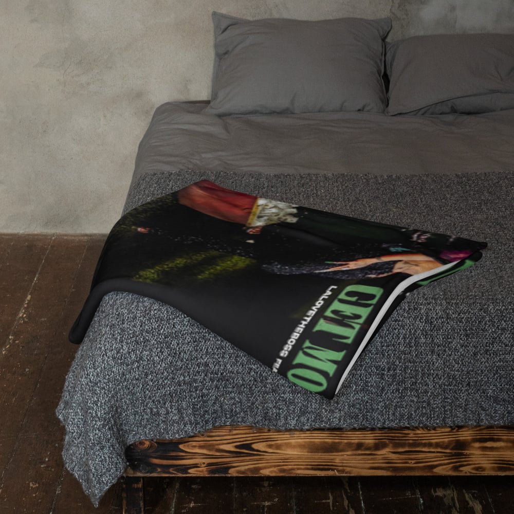 Image of GET MONEY Throw Blanket