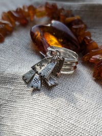 Image 4 of 7 Day Charms Ring (Latvian Seven Day Ring or Bride's Ring)