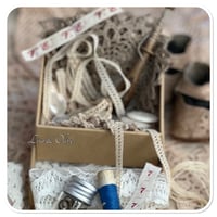 Image 3 of box of vintage lace