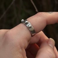 Image 2 of Sun stamp silver ring