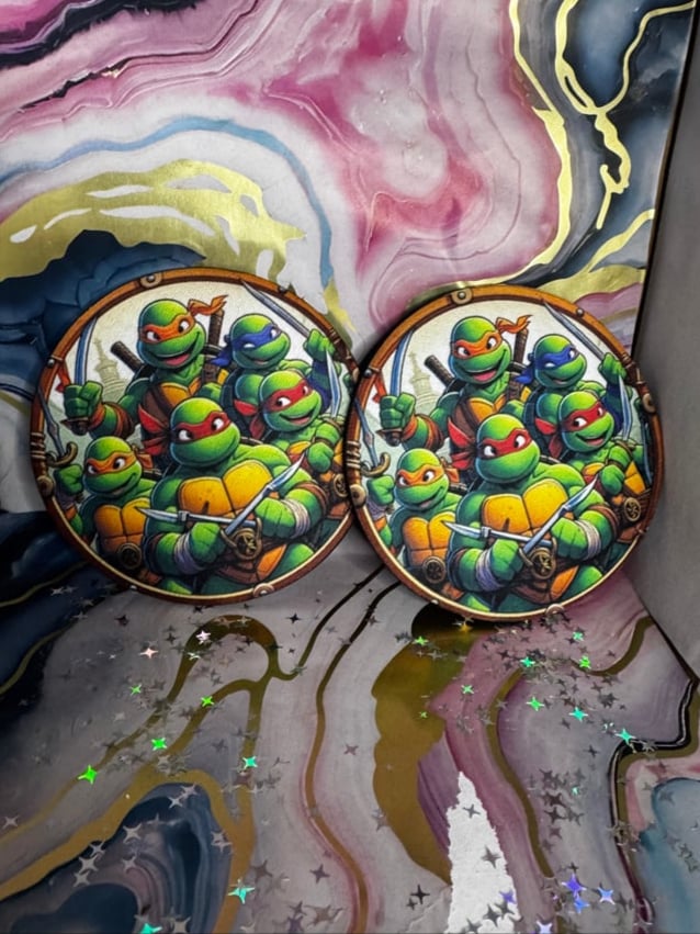 Image of TMNT coasters
