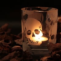 Image 1 of Small Skulls Tealight Holder 