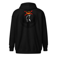 Image 4 of Rebel Loon No Kings - Unisex heavy blend zip hoodie