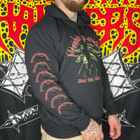 Image 2 of Blasphamagoatachrist - Black Metal Warfare Hoodies