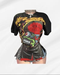 Image 1 of “Icon” Graphic Tee + Skater Skirt Set