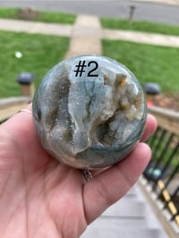 Image 1 of Moss Agate Spheres