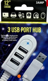 3 USB Port Hub