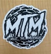 MTM Sticker Round- White background