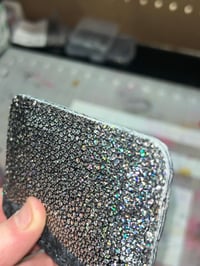 Image 3 of Silver Stingray Leather Card Holder