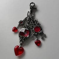 Image 2 of In Time, We Love Keychain