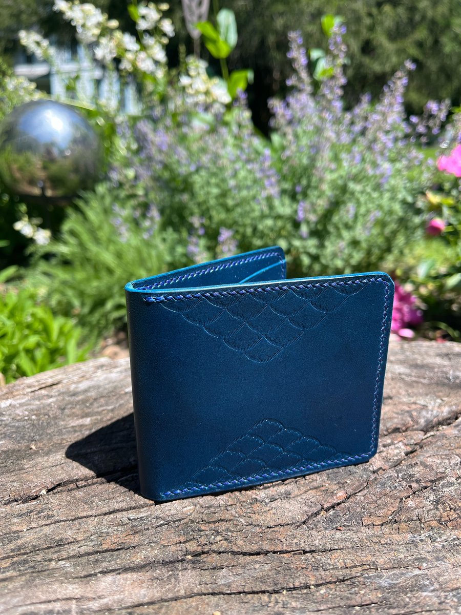 Image of Blue Buttero 8-Pocket Slim Bifold 