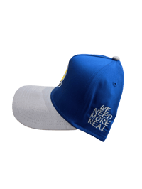 Image 2 of Royal blue and grey  SnapBack 
