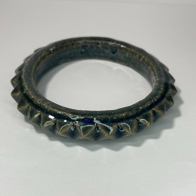 Studded River Bracelet - 7.35 in Inner Circumference