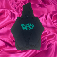 Pretty and Humble Clothing Black/Green Hoodie