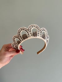 Image 2 of 1950s Embossed Tiara 