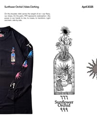 Image 3 of Mata X Sunflower Orchid Longsleeve 