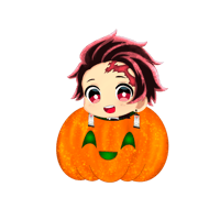 Pumpkin Tanjiro | Sticker
