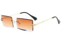 Image 2 of Retro Framless Sunglasses 