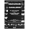 Vacuous / Cavalerie (France) / FilthXCollins / Torn Apart @ Billy’s 