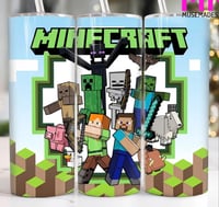 Minecraft 20oz tumbler 